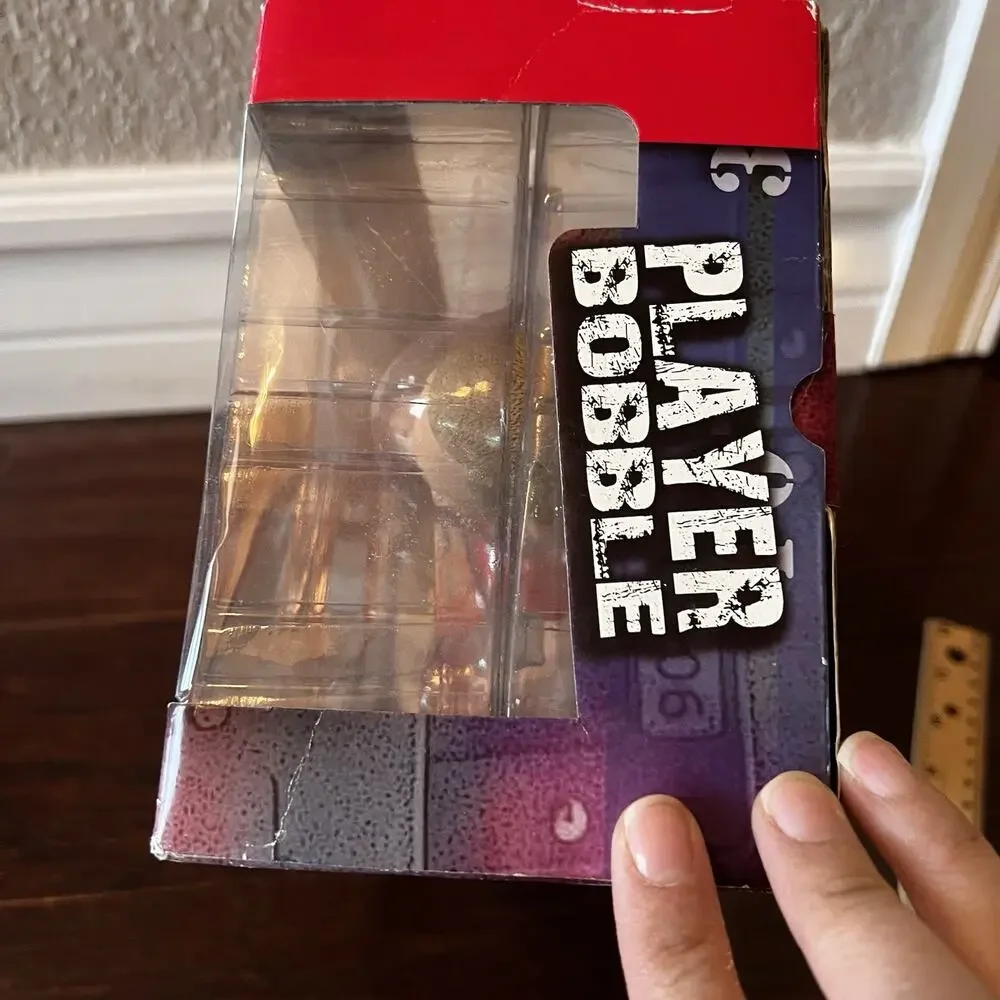NFL Brian Urlacher 44 New Mexico Lobos Player Bobble Head Football New In Box